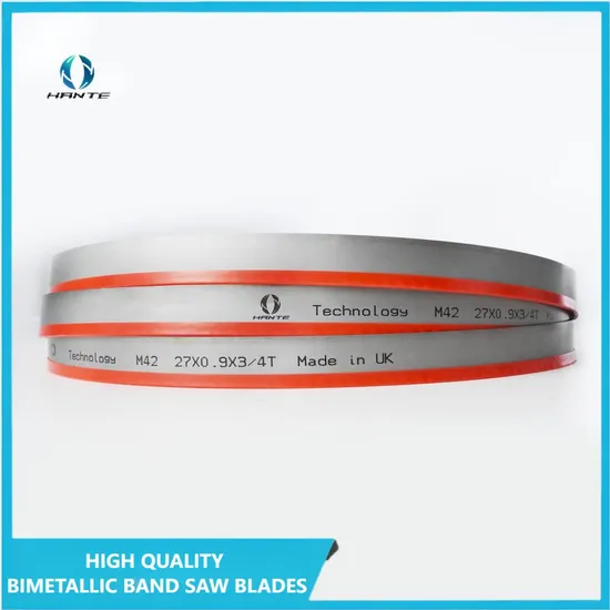 27mm*0.9 M51 Precision Cutting Materials Use Bimetal Bandsaw Blades/Band Saw Blade